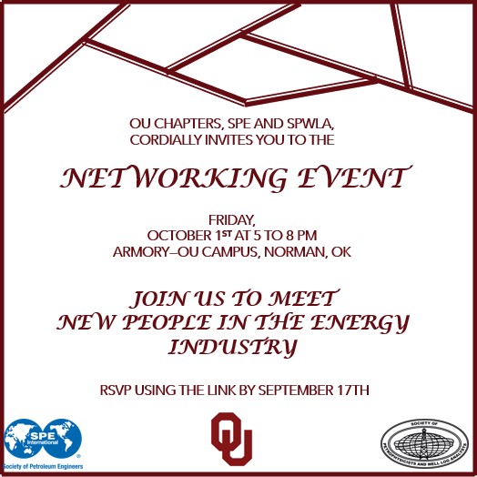 OU SPE & SPWLA Networking Event